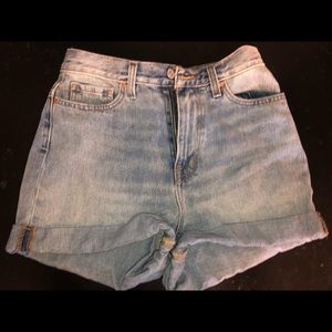 Urban Outfitters Mom High Rise Jean Shorts